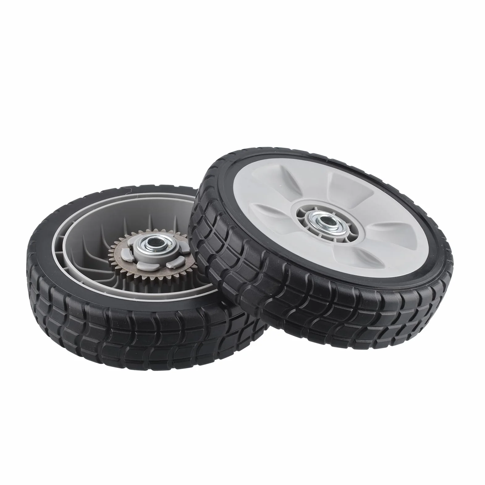 2 sztuki 20-centymetrowe tylne koła do kosiarki z przekładnią dla Honda 42710-VE2-M01ZE 42710-VE2-M02ZE HRR216K6