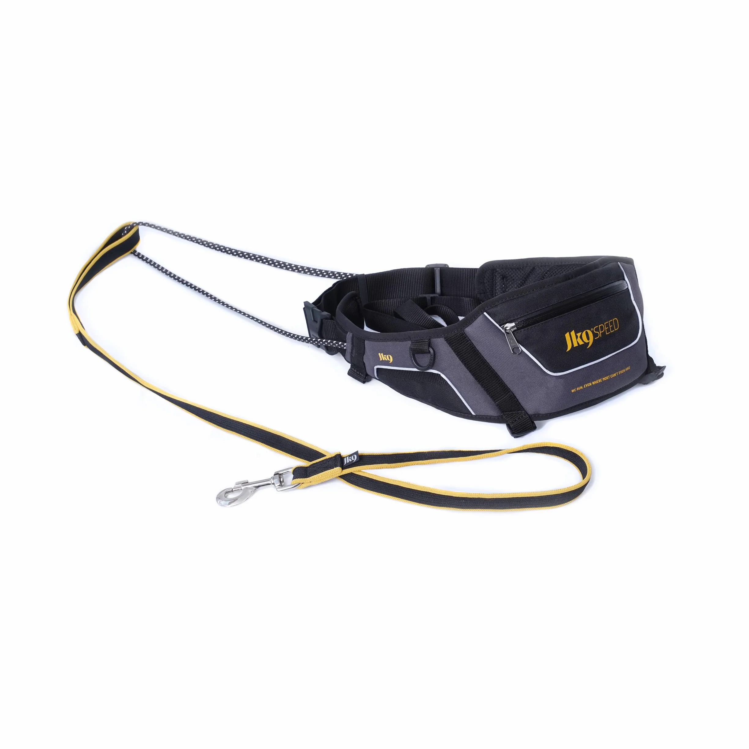 Julius-K9 Smycz do joggingu 1,3 m żółta